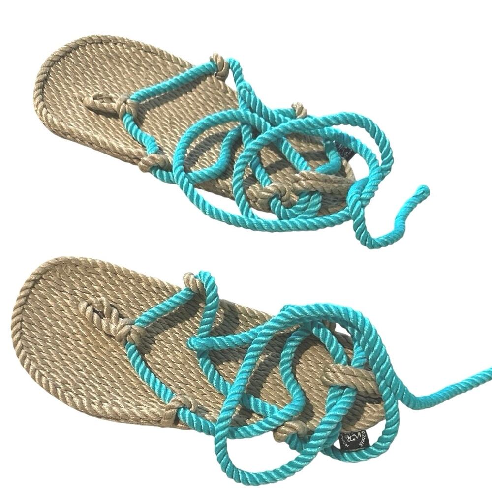Free People - Mind Nomadic State - Romano Sandals - Size 11 - Picture 6 of 7